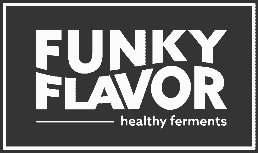 Logo for funky flavor in dark grey